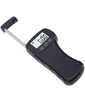 Rock Solid Digital Force Gauge 5kg Push Pull Tester with Dead Nuts 1 Percent Accuracy handheld device displaying weight.
