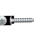 Screw from Beefy 2000 Piece All Purpose Hardware Fastener Kit with Eight By One And One Quarter Phillips Modified Truss Head Screws