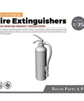 Top Shelf 1/35 Scale 3D Printed Fire Extinguisher Mini Model With Smooth Textured Finish For Genuine Diorama Scenes And Collector Hobby Builds Display Piece, gray color, detailed design