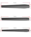 Three Piece Blacksmith Drift Tool Kit For Large Hammer Tomahawk And Axe Eye Drifts Eye Hole Tools Set With 11 Inch Long Tools