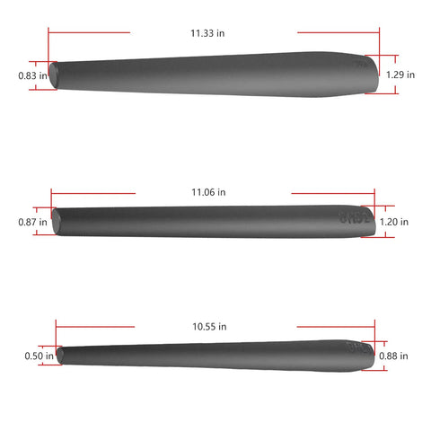 Three Piece Blacksmith Drift Tool Kit For Large Hammer Tomahawk And Axe Eye Drifts Eye Hole Tools Set With 11 Inch Long Tools