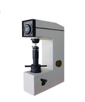 Workhorse Manual Rockwell Hardness Tester Machine For Metal Analysis Dial Direct Readout Desktop Testing Rig High Precision Industrial Hardness Gauge showing digital display and rugged design.