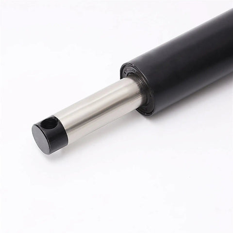 Close-up of Heavy Duty Electric Linear Actuator DC 12V 7000N Rock Solid Push Motor Lifter with steel and black casing.