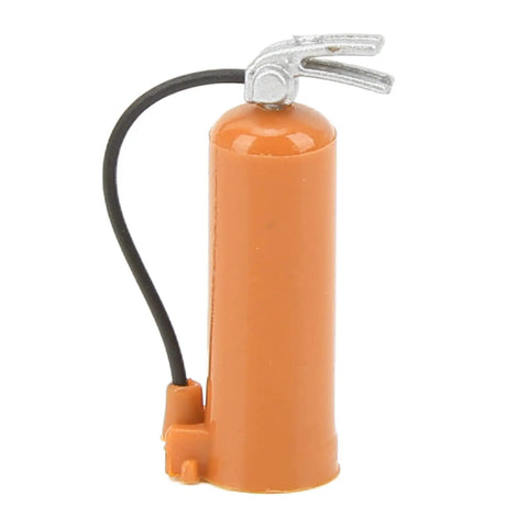 Authentic Rc Fire Extinguisher For 1/18 And 1/24 Scale Crawler Cars lightweight decorative upgrade in clean orange finish.