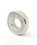 Premium 316 Stainless Steel Deep Groove Ball Bearing 75X160X37 Millimeters shown at an angle, showcasing its durable design.