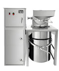 Heavy Duty Grain Pulverizer Grinder Machine For Fine Flour From Wheat Rice Maize Corn Soybeans Compact Mini Mill, stainless steel