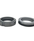 M74D-40 Rotary and Stationary Seal Faces for 40mm Shafts, Made from Premium Silicon Carbide to Rock Solid Performance in Your Industrial Setup, a Top Shelf Replacement Deal That Will Kick Ass on Leak Containment. Two seal faces showing rotating ring and fixed plate.