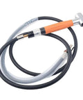 Right Angle Pneumatic Grinder Pen With 90 Degree Air Die Grinding Tool hose and connector for air-powered metal prep.