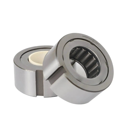 B207 Cam Clutch Needle Roller One Way Bearing With Keyway Shaft 42.088mm OD 72mm thickness 28mm showing metallic finish and inner structure.