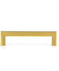 No Drama Makeover With Heavy Duty Brushed Brass Square Cabinet Handles And Drawer Pulls In A Solid 30 Piece Set featuring sleek square design.