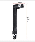 Heavy Duty Dual End Socket Wrench With 1/4 Hex Drive And Extended L Handle forged steel, 10.9cm long, ideal for tight spaces.