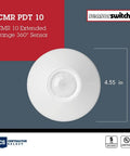 Dope Ceiling Motion Sensor With 360 Degree Coverage For Commercial Spaces PDT Dual Technology PIR And Microphonics