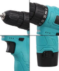 Close-up of Straight Up Heavy Duty 12V Cordless Drill Pack With Hella Strong 25 Plus One Torque Dial and trigger detail.