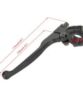 Beefy Left Mini Bike Brake Lever Clutch Handle For Predator 212cc 196cc Engines And Coleman CT200U EX BT200X side view dimensions