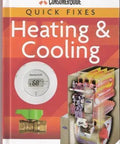 Keep Your Place Toasty Or Cool No Sweat Diy Quick Fixes For Furnace And Ac Unit Troubleshooting Straightforward Essential Seasonal Maintenance Guide For Homeowners, softcover HVAC repair guide with thermostat and furnace diagram.