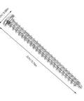 Close-up of 800 Piece M2 Round Head Self Tapping Screws Kit Carbon Steel Assorted Sizes for wood, metal, plastic, electronics