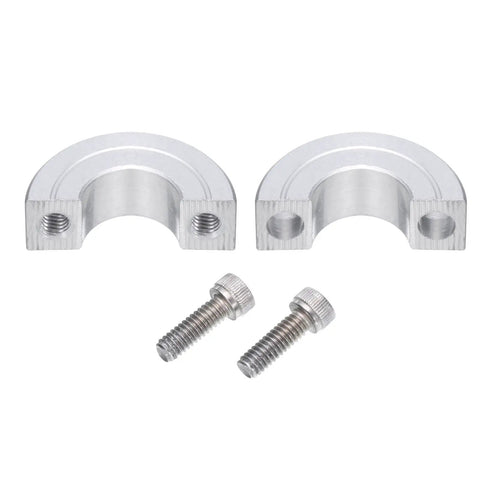 Two Piece Split Clamp On Shaft Collar For Five Eighths Inch Shaft Outer Diameter One And Five Sixteenths Inches Thickness Seven Sixteenths Inches Aluminum Alloy