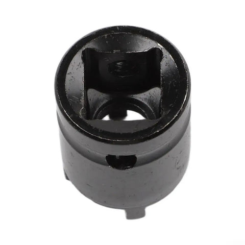 4 Prong Angle Grinder Socket Wrench 18Mm Disc Change Tool, robust black alloy, designed for easy grip on 18mm nuts.