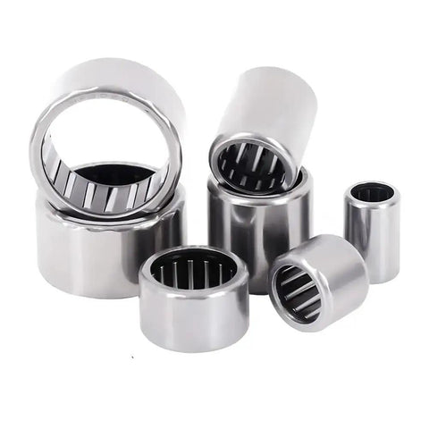 Premium One Way Needle Roller Bearings Forged From Hardened Steel Deliver Smooth Anti Reverse Clutch Action In High Torque Machinery, various sizes.