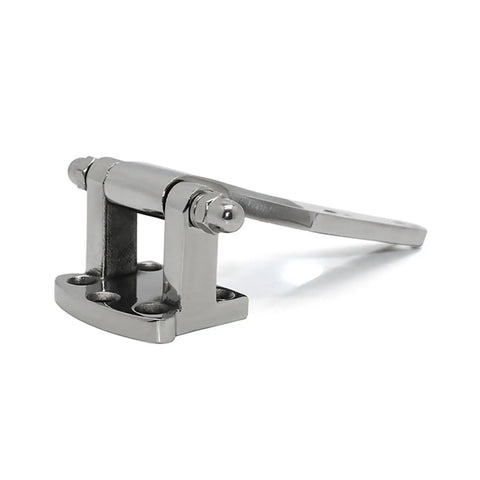 Top Shelf 304 Stainless Steel Door Hinges Industrial Heavy Duty Commercial Hardware with polished finish and hinge design.