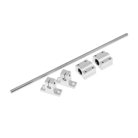 High Precision Linear Guide Rail Kit With 10mm Optical Axis Shaft And SCS10UU Bearing Blocks Perfect For Crazy Smooth 3D Printers And CNC Machines Featuring Zero Stick Slip Motion And Rock Solid Stability In A Complete Set, 10mm steel rail