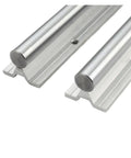 Built Tough SBR30 Linear Motion Guide Rails with smooth steel surface for precision DIY upgrades and maker projects.
