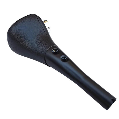 Solid Upgraded Shift Knob Lever Handle With Super Grippy Handball For Smooth Gear Changes Easy Swap Install Plus Repair Tape Kit To Wrap That Sturdy Car Gear Shifter Today black metal shift knob close-up
