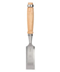 Beefy Flat Chisel For Carpentry With Wooden Handle 32mm Alloy Steel Cutting Tool For Woodworking Mortising Paring And Joinery