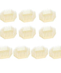 Plastic Queen Cage Needle Type Beekeeping Tool 10 Pack Reusable Bee Cage For Queen Transport During Hive Inspections, ten durable plastic cages.