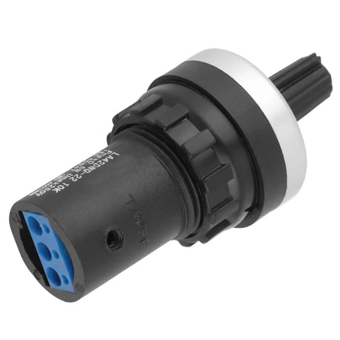 Two Pack Panel Mount 10K Potentiometer For VSD And VFD Rotary Variable Frequency Drive with rugged plastic housing and wear-resistant shaft