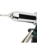 Close-up of Top Shelf Pneumatic Rivet And Nail Gun Kit nozzle, designed for 2.4 to 4.8 mm rivets in automotive and woodworking tasks.