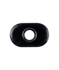 Budget Friendly Twenty Five Pack One Quarter Inch Twenty Threaded Centered Slide In Economy T Nuts For Aluminum Extrusion Profiles Track Rails And Base Aluminum Frame Hardware Black, top view