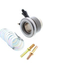 Heavy Duty Hydraulic Throwout Bearing And Hose Installation Kit For Chevy Gm includes stainless bearing, washers, and bolts.
