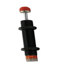 Adjustable Shock Absorber And Motion Control Damper With End Stop Control, Threaded Mount, Hydraulic Cushioning, Black
