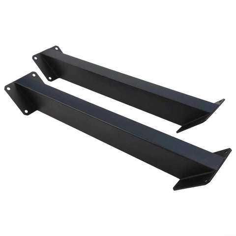 2 Pack Beefy 45 Degree Angle Support Brackets Heavy Duty Steel Pergola Kit Connectors With Screws For Gazebo Deck Patio Tree House And Outdoor Wooden Structures DIY Projects Black