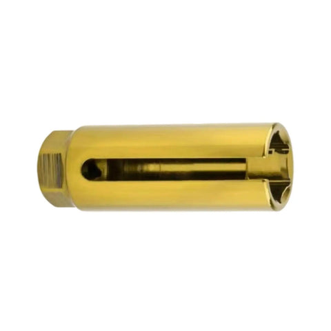 Heavy Duty Alloy Steel O2 Oxygen Sensor Socket Wrench with Anti Slip Grip, 22mm for quick O2 removal.