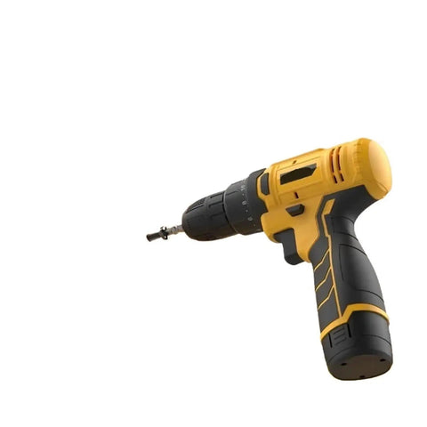 Kickass 12V Cordless Electric Drill Delivering 30Nm Torque With Built In Lithium Ion Battery Wireless Screwdriver angled view