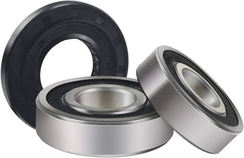 Premium Heavy Duty Washer Bearing And Seal Kit 4036Er2004a parts showing sealed assembly for LG WM and Kenmore Elite front load machines.