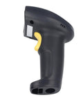 Side view of Wireless Barcode Scanner 1D 2D Handheld Reader For Supermarket Delivery Plug And Play No Driver Needed Long Range Transmission ABS Material Durable Portable