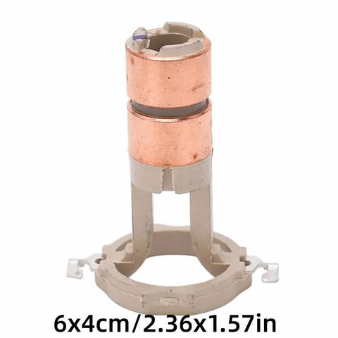 Straight Up Reliable Alternator Slip Ring Brush Set For Valeo Heavy Duty Copper Repair Kit Direct Match Oe 230090, 6x4cm part view.