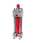 Heavy-Duty Pull Rod Hydraulic Cylinder HOB100 Series With Variants From HOB100X50 To HOB100X1400, Built-Tough Steel Build