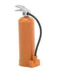 Legendary Scale Model Fire Extinguisher For 1/18 And 1/24 Rc Cars Fresh Plastic Decor sick setup with orange body and silver nozzle.
