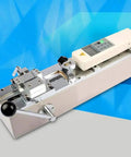 Digital Force Gauge With Heavy Duty Push Pull Tester And Rock Solid Lab Test Bench For Industrial Material Testing featuring high-precision display.