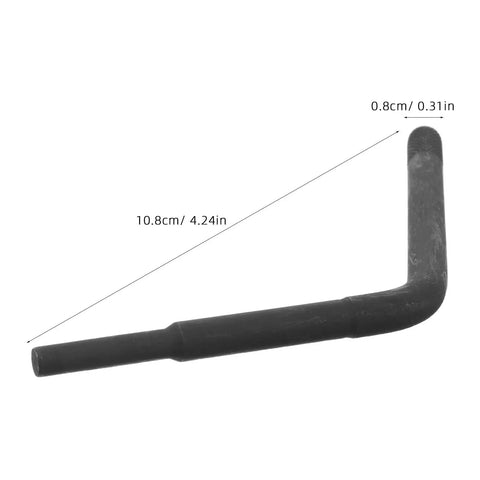 Pro Grade Heavy Duty Steel Crankshaft Locking Pin and Camshaft Timing Alignment Tool for Vehicles, 10.8cm x 0.8cm, dark grey