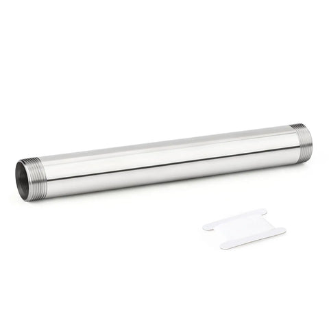 Stainless Steel Pipe Fittings 2 Inch NPT Male To 2 Inch NPT Male Nipple, 10 Inch Length, 304 Stainless Steel, Corrosion Resistant