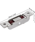 Premium Double Nylon Rollers For Sliding Window Sash Heavy Duty Pulleys Built Tough For No Sweat Gliding And Dang Smooth Operation Replacement Track Wheels Set Of 4, steel nylon roller, 64mm size