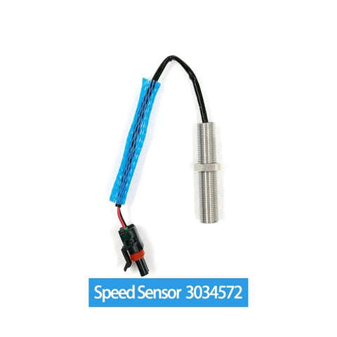 Speed Sensor Magnetic Pickup For Generator Sets 80MM 120MM Anti Vibration And Anti Interference Reliable Signal For Diesel Engines Portable Generators And Industrial Machinery Replacement Part, threaded metal sensor with cable