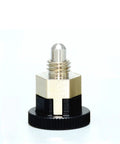 Rock Solid M8 Self Locking Indexing Plunger Knob With Compression Spring Screw for machine shop precision work.