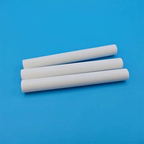 High Temperature Resistant Boron Nitride Ceramic Rods Set For Lab Use Heat Stable BN Gasket Cylinders 2 Pieces white rods