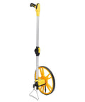 Heavy Duty Foldable Mechanical Measuring Wheel With Solid Precision Counter and Ace Carry Backpack, 12.52 inch aluminum wheel design.